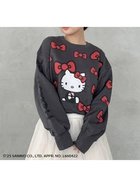 【スナイデル/SNIDEL】の【HELLO KITTY】バリエプルオーバー 人気、トレンドファッション・服の通販 founy(ファニー) ファッション Fashion レディースファッション Fashion for Women トップス・カットソー Cut & Sew Tops カジュアルプルオーバー・ニットトップス Pullovers & Knit Tops / Casual Pullovers ヴィンテージ Vintage Style グラフィック Graphic, Graphic Design 今季 This Season, Current Season ショルダー Shoulder, Shoulder Strap ストレート Straight, Straight Cut スペシャル Special, Limited Edition スマート Smart, Elegant ドロップ Drop Shoulder, Dropped Style フォルム Silhouette, Form フロント Front, Front Design プリント Print, Printed Pattern ミニスカート Mini Skirt, Short Skirt リボン Ribbon, Bow ワイド Wide, Wide Fit おすすめ Recommended / Our Picks thumbnail BLK[009]|ID: prp329100004726200 ipo3291000000034148755