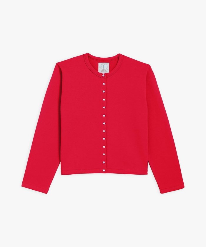 【アニエスベー ファム/agnes b. FEMME】のコットン メルトン 長袖 カーディガンプレッション Le Classique インテリア・キッズ・メンズ・レディースファッション・服の通販 founy(ファニー) https://founy.com/ ファッション Fashion レディースファッション Fashion for Women トップス・カットソー Cut & Sew Tops カーディガン・羽織り Layered Style Cardigans イラスト Illustration 春 Spring 秋 Autumn カッティング Cutting Detail カーディガン Cardigan, Knitwear スタンダード Standard, Basic スペシャル Special, Limited Edition 定番 Standard, Basic Item 長袖 Long Sleeve, Full Sleeve ビスチェ Bustier, Corset Top 半袖 Short Sleeve, Half Sleeve メルトン Melton, Heavy Wool メンズ Men's, Menswear |ID: prp329100004726252 ipo3291000000034832274