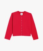 【アニエスベー ファム/agnes b. FEMME】のコットン メルトン 長袖 カーディガンプレッション Le Classique レッド|ID: prp329100004726252 ipo3291000000034832276