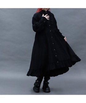 【アクシーズファム/axes femme】のガーゼフリルシャツワンピース 人気、トレンドファッション・服の通販 founy(ファニー) ファッション Fashion レディースファッション Fashion for Women ワンピース Dresses シャツワンピース / 1枚で着映えコーデ Shirt Dresses おすすめ Recommended / Our Picks スタッズ Studs, Metal Accents フリル Frill, Ruffle メタル Metal, Metal Parts |ID:prp329100004726266