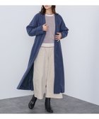 【ビームス ウイメン/BEAMS】のノーカラー ソフトトレンチコート BLUE|ID: prp329100004726274 ipo3291000000034203522
