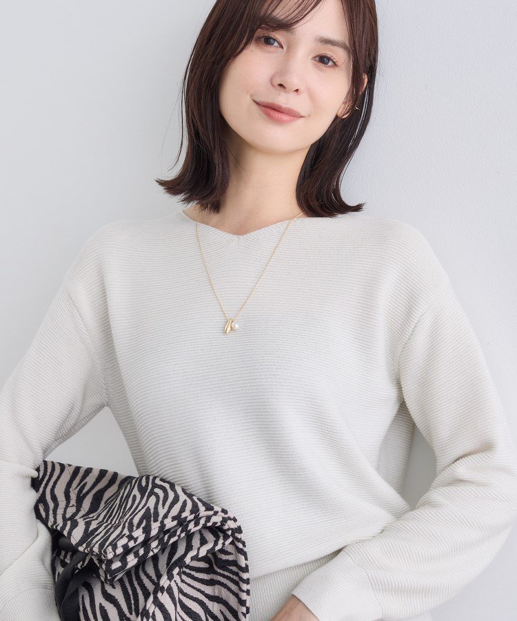 【インディヴィ/INDIVI】の【ウール混ラメ素材】Vネック煌めきニット 人気、トレンドファッション・服の通販 founy(ファニー) 　ファッション　Fashion　レディースファッション　Fashion for Women　トップス・カットソー　Cut & Sew Tops　ニット　Knit Tops & Sweaters　Vネックトップス　V-Neck Tops / V-Cut Neckline Shirts　コンパクト　Compact, Small Size　スマート　Smart, Elegant　バランス　Balance, Style Balance　ラウンド　Round, Round Neck　ロング　Long, Long-Length　エレガント 上品　Elegant　 other-1|ID: prp329100004726290 ipo3291000000034214424