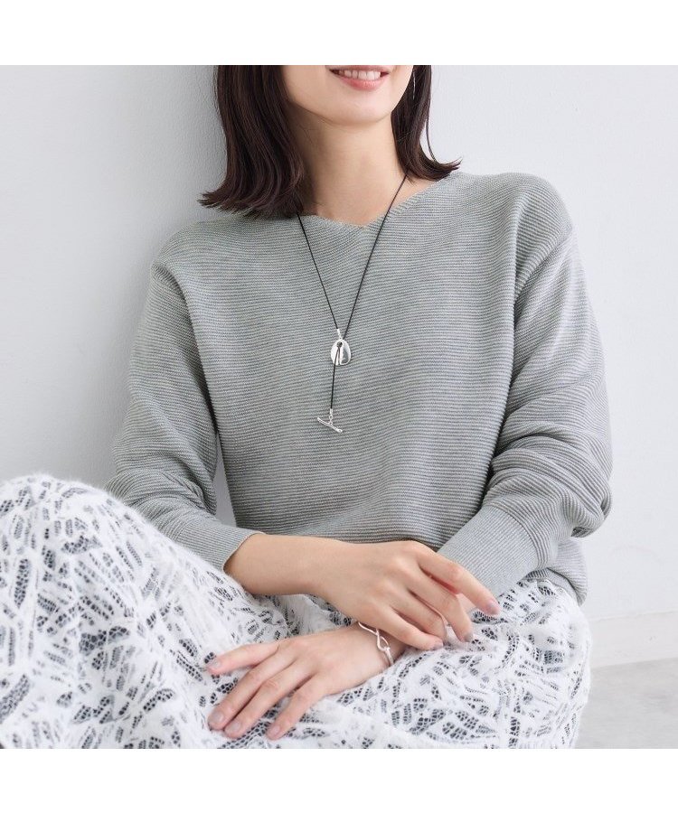 【インディヴィ/INDIVI】の【ウール混ラメ素材】Vネック煌めきニット インテリア・キッズ・メンズ・レディースファッション・服の通販 founy(ファニー) 　ファッション　Fashion　レディースファッション　Fashion for Women　トップス・カットソー　Cut & Sew Tops　ニット　Knit Tops & Sweaters　Vネックトップス　V-Neck Tops / V-Cut Neckline Shirts　コンパクト　Compact, Small Size　スマート　Smart, Elegant　バランス　Balance, Style Balance　ラウンド　Round, Round Neck　ロング　Long, Long-Length　エレガント 上品　Elegant　ライトグレー|ID: prp329100004726290 ipo3291000000034214429