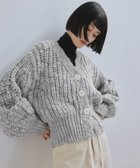 【アダム エ ロペ/ADAM ET ROPE'】の【WEB限定】ローゲージクロップドカーディガン 人気、トレンドファッション・服の通販 founy(ファニー) ファッション Fashion レディースファッション Fashion for Women トップス・カットソー Cut & Sew Tops カーディガン・羽織り Layered Style Cardigans 2026年 2026 おすすめ Recommended / Our Picks カーディガン Cardigan, Knitwear コンパクト Compact, Small Size タートル Turtleneck, Turtle Collar フロント Front, Front Design ボトム Bottoms, Lower Wear ポケット Pocket, Pocket Detail ランダム Random, Irregular ワイド Wide, Wide Fit 手編み Hand-Knitted, Handmade Knit 畦 Ribbed Knit A/W・秋冬 Autumn/Winter thumbnail ライトグレー(08)|ID: prp329100004726309 ipo3291000000034296638