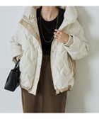 【ジェナ エスパス メルヴェイユ/Jena espace merveilleux】の【配色が映える/大人気ダウン】配色テントラインダウンジャケット 人気、トレンドファッション・服の通販 founy(ファニー) ファッション Fashion レディースファッション Fashion for Women アウター Coat / Outerwear Collection レディースジャケット・軽アウター Jackets キルティング Quilted, Quilting ジャケット Jacket, Outerwear スマート Smart, Elegant ダウン Down, Puffer フェザー Feather, Feather Detail フロント Front, Front Design マフラー Scarf, Muffler 再入荷 Restock / Back in Stock おすすめ Recommended / Our Picks thumbnail アイボリー|ID: prp329100004726386 ipo3291000000034808726