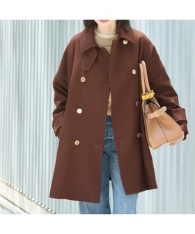 【ジャーナルスタンダード レサージュ/journal standard L'essage】の《追加》《別注》【MACKINTOSH】NEW HUMBIE DOUBLE MB EX コート 人気、トレンドファッション・服の通販 founy(ファニー) ファッション Fashion レディースファッション Fashion for Women アウター Coat / Outerwear Collection コート・ロングコート・ピーコート Long Coats, Peacoats & More エレガント 上品 Elegant シルク Silk, 100% Silk ダブル Double, Double-Breasted 定番 Standard, Basic Item ハンド Hand, Handmade バランス Balance, Style Balance 別注 Limited Edition, Custom Order 防寒 Cold Protection, Winter-Ready メルトン Melton, Heavy Wool モダン Modern, Contemporary リネン Linen, Linen Fabric 2025年 2025 2025-2026秋冬・A/W Autumn/Winter 2025–26 AW25–26 |ID:prp329100004726406