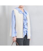 【ユナイテッドアローズ/UNITED ARROWS】のフォックス カシミヤ ニットベスト 人気、トレンドファッション・服の通販 founy(ファニー) ファッション Fashion レディースファッション Fashion for Women アウター Coat / Outerwear Collection トップス・カットソー Cut & Sew Tops ニット Knit Tops & Sweaters ベスト&ジレ / 重ね着スタイル Vests & Gilets インナー Innerwear カットソー Cut and Sewn Top カーディガン Cardigan, Knitwear ジャカード／ジャガード Jacquard, Woven Pattern トリミング Trimming, Decorative Edge フォックス Fox, Fox Fur ベスト Vest, Waistcoat ボックス Boxy, Box Shape ポケット Pocket, Pocket Detail ミドル Middle Length, Mid Height 無地 Plain, Solid Color リラックス Relax, Relaxed Fit ロング Long, Long-Length アウトレット Outlet / Clearance おすすめ Recommended / Our Picks |ID:prp329100004726408