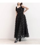 【ランダ/RANDA】のドットチュールデザインワンピース BLACK|ID: prp329100004726427 ipo3291000000034184070