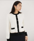 【アンタイトル/UNTITLED】の【アンサンブル可/ジャケット風/オフィスカジュアル】ウールミラノリブカーディガン オフホワイト|ID: prp329100004726433 ipo3291000000034446819