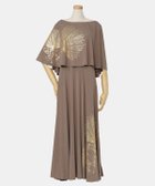 【アミナコレクション/Amina Collection】の【マウナロア】レフアケープ フレアーワンピース 人気、トレンドファッション・服の通販 founy(ファニー) ファッション Fashion レディースファッション Fashion for Women ワンピース Dresses ショルダー Shoulder, Shoulder Strap シルク Silk, 100% Silk ドレープ Drape, Draping Fabric フィット Fit, Slim Fit フリル Frill, Ruffle プリント Print, Printed Pattern thumbnail モカ|ID: prp329100004726443 ipo3291000000034588068