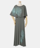 【アミナコレクション/Amina Collection】の【マウナロア】レフアケープ フレアーワンピース 人気、トレンドファッション・服の通販 founy(ファニー) ファッション Fashion レディースファッション Fashion for Women ワンピース Dresses ショルダー Shoulder, Shoulder Strap シルク Silk, 100% Silk ドレープ Drape, Draping Fabric フィット Fit, Slim Fit フリル Frill, Ruffle プリント Print, Printed Pattern thumbnail セージグリーン|ID: prp329100004726443 ipo3291000000035122186