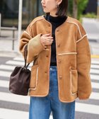 【コーエン/COEN】のリバーシブル ノーカラーコーデュロイブルゾン MD.BROWN|ID: prp329100004726449 ipo3291000000034501833