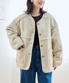 【コーエン/COEN】のリバーシブル ノーカラーコーデュロイブルゾン NATURAL|ID: prp329100004726449 ipo3291000000034501838