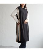 【イッカ/ikka】の【2点セット】サイドボタンニットベストセットワンピース ブラック|ID: prp329100004726452 ipo3291000000034530043