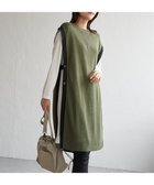 【イッカ/ikka】の【2点セット】サイドボタンニットベストセットワンピース グリーンケイ|ID: prp329100004726452 ipo3291000000034530044