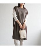 【イッカ/ikka】の【2点セット】サイドボタンニットベストセットワンピース コーヒー|ID: prp329100004726452 ipo3291000000034530045