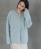 【アパートバイローリーズ/apart by lowrys】の【セットアップ対応】アンゴラウールツイードカーディガン 人気、トレンドファッション・服の通販 founy(ファニー) ファッション Fashion レディースファッション Fashion for Women トップス・カットソー Cut & Sew Tops カーディガン・羽織り Layered Style Cardigans アンゴラ Angora Knitwear カーディガン Cardigan, Knitwear コンパクト Compact, Small Size ショート Short, Short Length セットアップ Set-Up, Coordinated Outfit ツイード／ツィード Choker, Choker Necklace ツイード Twill, Twill Weave バランス Balance, Style Balance パッチ Patch, Appliqué フリンジ Fringe, Tassel ポケット Pocket, Pocket Detail エレガント 上品 Elegant thumbnail ライトブルー81|ID: prp329100004726469 ipo3291000000034585968