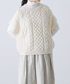【かぐれ/kagure / URBAN RESEARCH】のペルーアランワイドベスト 人気、トレンドファッション・服の通販 founy(ファニー) ファッション Fashion レディースファッション Fashion for Women アウター Coat / Outerwear Collection トップス・カットソー Cut & Sew Tops ベスト&ジレ / 重ね着スタイル Vests & Gilets 定番 Standard, Basic Item 手編み Hand-Knitted, Handmade Knit ベスト Vest, Waistcoat A/W・秋冬 Autumn/Winter 冬 Winter / This Winter おすすめ Recommended / Our Picks エレガント 上品 Elegant 2025年 2025 2025-2026秋冬・A/W Autumn/Winter 2025–26 AW25–26 thumbnail アイボリー|ID: prp329100004726490 ipo3291000000034626306