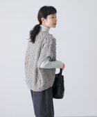 【かぐれ/kagure / URBAN RESEARCH】のペルーアランワイドベスト 人気、トレンドファッション・服の通販 founy(ファニー) ファッション Fashion レディースファッション Fashion for Women アウター Coat / Outerwear Collection トップス・カットソー Cut & Sew Tops ベスト&ジレ / 重ね着スタイル Vests & Gilets 定番 Standard, Basic Item 手編み Hand-Knitted, Handmade Knit ベスト Vest, Waistcoat A/W・秋冬 Autumn/Winter 冬 Winter / This Winter おすすめ Recommended / Our Picks エレガント 上品 Elegant 2025年 2025 2025-2026秋冬・A/W Autumn/Winter 2025–26 AW25–26 thumbnail グレー|ID: prp329100004726490 ipo3291000000034626308