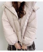 【イング/INGNI】の【WEB限定】BIGフードエコダウン ライトベージュ|ID: prp329100004726499 ipo3291000000034700869