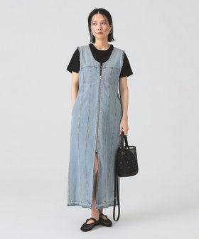【ビームス ウイメン/BEAMS】の【9/25新規値下げ】デニム ジップ タイト ワンピース 25AW 人気、トレンドファッション・服の通販 founy(ファニー) ファッション Fashion レディースファッション Fashion for Women ワンピース Dresses インナー Innerwear ジップ Zip, Zipper スリット Slit, Slit Detail デニム Denim, Jeans Material フェイク Faux, Fake フロント Front, Front Design ポケット Pocket, Pocket Detail 2025年 2025 2025-2026秋冬・A/W Autumn/Winter 2025–26 AW25–26 |ID:prp329100004726536