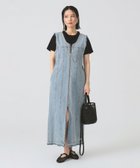 【ビームス ウイメン/BEAMS】の【9/25新規値下げ】デニム ジップ タイト ワンピース 25AW 人気、トレンドファッション・服の通販 founy(ファニー) ファッション Fashion レディースファッション Fashion for Women ワンピース Dresses インナー Innerwear ジップ Zip, Zipper スリット Slit, Slit Detail デニム Denim, Jeans Material フェイク Faux, Fake フロント Front, Front Design ポケット Pocket, Pocket Detail 2025年 2025 2025-2026秋冬・A/W Autumn/Winter 2025–26 AW25–26 thumbnail BLUE|ID: prp329100004726536 ipo3291000000034341015
