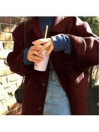 【ジュノア/JUNOAH】の4Bハーフコート 人気、トレンドファッション・服の通販 founy(ファニー) ファッション Fashion レディースファッション Fashion for Women アウター Coat / Outerwear Collection コート・ロングコート・ピーコート Long Coats, Peacoats & More ハーフ Half, Half-Length thumbnail ワイン|ID: prp329100004726549 ipo3291000000034150017