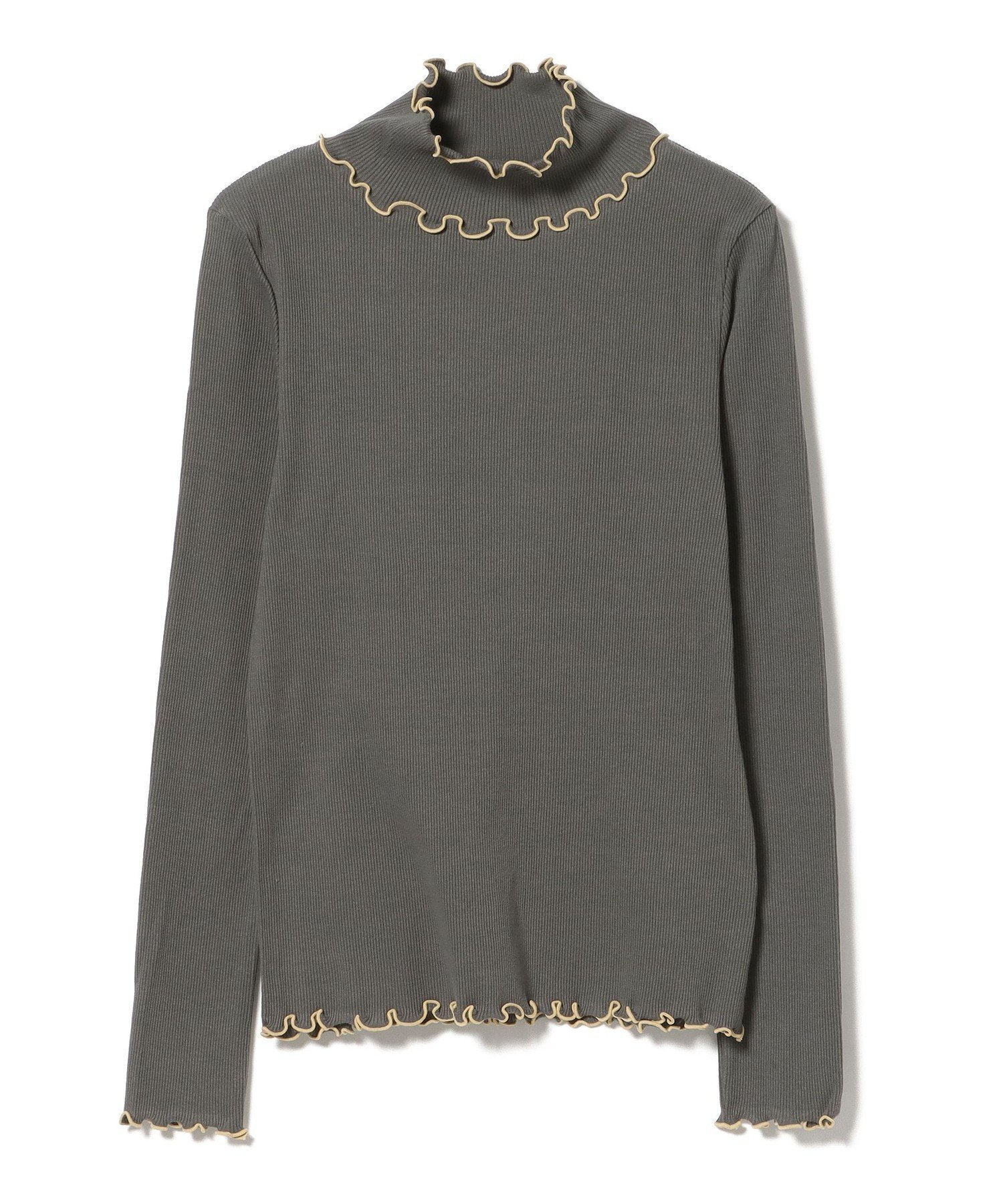 【ビームス ハート/BEAMS HEART】の【WEB限定】ロングスリーブ 配色 メロープルオーバー インテリア・キッズ・メンズ・レディースファッション・服の通販 founy(ファニー) 　ファッション　Fashion　レディースファッション　Fashion for Women　トップス・カットソー　Cut & Sew Tops　カジュアルプルオーバー・ニットトップス　Pullovers & Knit Tops / Casual Pullovers　インナー　Innerwear　カーディガン　Cardigan, Knitwear　シンプル　Simple, Minimal　ジャケット　Jacket, Outerwear　スリーブ　Sleeve, Long Sleeve / Short Sleeve　フィット　Fit, Slim Fit　ロング　Long, Long-Length　GREY|ID: prp329100004726554 ipo3291000000035130290