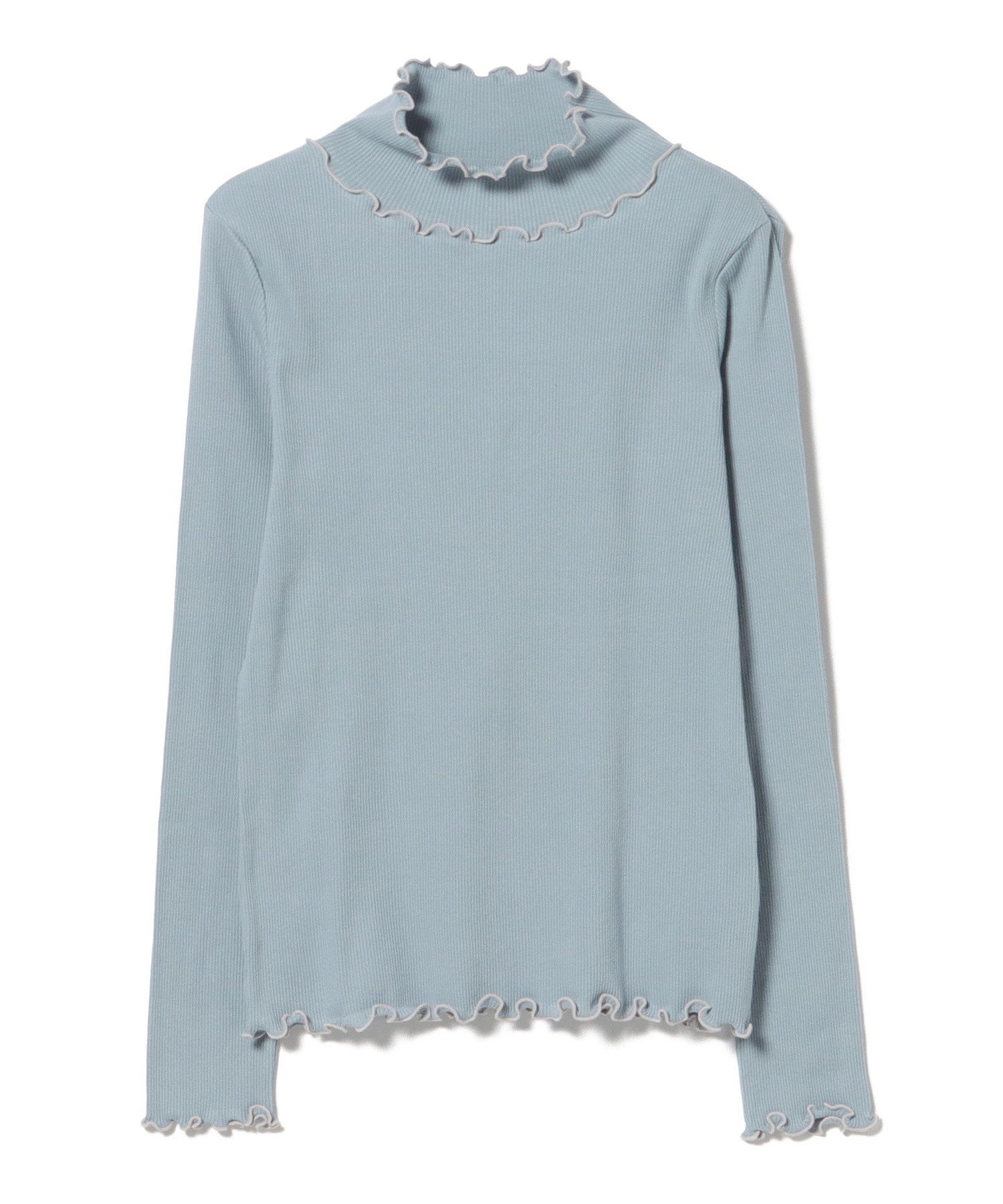 【ビームス ハート/BEAMS HEART】の【WEB限定】ロングスリーブ 配色 メロープルオーバー インテリア・キッズ・メンズ・レディースファッション・服の通販 founy(ファニー) 　ファッション　Fashion　レディースファッション　Fashion for Women　トップス・カットソー　Cut & Sew Tops　カジュアルプルオーバー・ニットトップス　Pullovers & Knit Tops / Casual Pullovers　インナー　Innerwear　カーディガン　Cardigan, Knitwear　シンプル　Simple, Minimal　ジャケット　Jacket, Outerwear　スリーブ　Sleeve, Long Sleeve / Short Sleeve　フィット　Fit, Slim Fit　ロング　Long, Long-Length　SAX|ID: prp329100004726554 ipo3291000000035130292