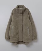 【アールエヌエーエヌ/RNA-N】のJ2169 ウールボアブルゾン 人気、トレンドファッション・服の通販 founy(ファニー) ファッション Fashion レディースファッション Fashion for Women アウター Coat / Outerwear Collection ブルゾンジャケット・スポーティアウター Blouson Jackets シンプル Simple, Minimal スタンド Stand Collar, Upright Stand バランス Balance, Style Balance ブルゾン Blouson, Bomber Jacket メランジ Melange, Mixed Yarn ロング Long, Long-Length ワイド Wide, Wide Fit 冬 Winter / This Winter thumbnail ブラウン|ID: prp329100004726613 ipo3291000000034287805