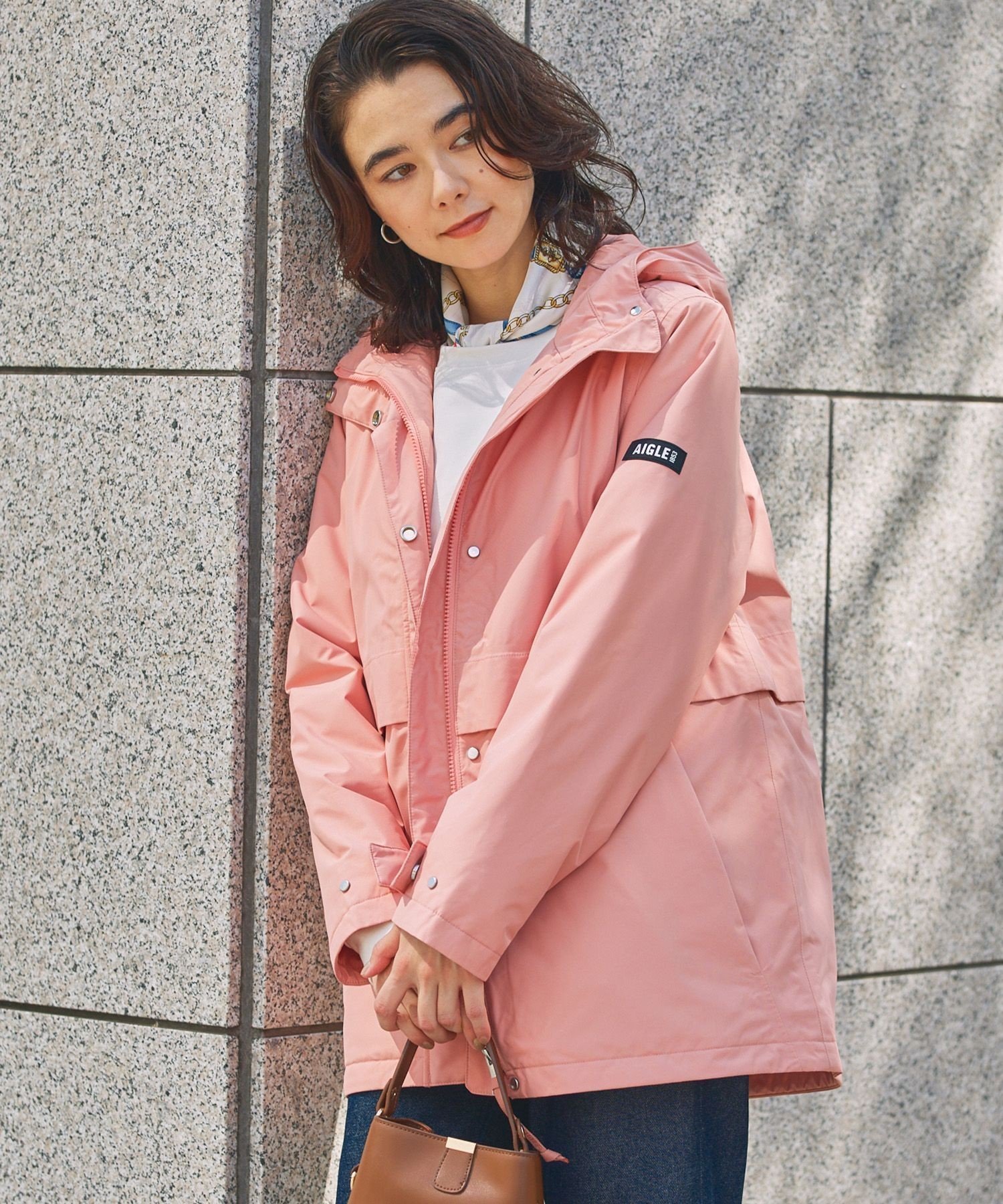 【エーグル/AIGLE】の透湿防水 Dupont Sorona中綿 インサレーション ジャケット インテリア・キッズ・メンズ・レディースファッション・服の通販 founy(ファニー) 　ファッション　Fashion　レディースファッション　Fashion for Women　アウター　Coat / Outerwear Collection　レディースジャケット・軽アウター　Jackets　ジャケット　Jacket, Outerwear　ハンド　Hand, Handmade　フェミニン　Feminine, Girly　ポケット　Pocket, Pocket Detail　ピンク|ID: prp329100004726631 ipo3291000000034719428