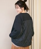 【ルクールブラン/le.coeur blanc】のダンボール×キルトノーカラーコクーンブルゾン 人気、トレンドファッション・服の通販 founy(ファニー) ファッション Fashion レディースファッション Fashion for Women アウター Coat / Outerwear Collection ブルゾンジャケット・スポーティアウター Blouson Jackets おすすめ Recommended / Our Picks ウェーブ Wavy Pattern キルティング Quilted, Quilting ドッキング Docking, Mixed Material フラット Flat, Flat Shoes ブルゾン Blouson, Bomber Jacket thumbnail ブラック|ID: prp329100004726652 ipo3291000000034450821