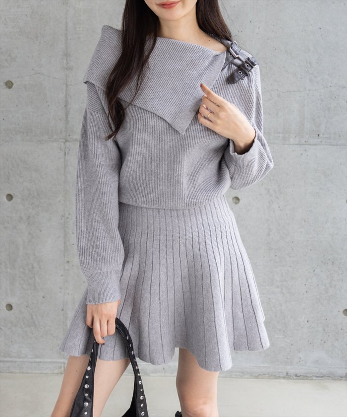 【クリア/clear】の肩ダブルベルトニットミニワンピース インテリア・キッズ・メンズ・レディースファッション・服の通販 founy(ファニー) https://founy.com/ ファッション Fashion レディースファッション Fashion for Women ワンピース Dresses ベルト&ウエストマーク Belts & Waist Accessories ショート Short, Short Length ジャケット Jacket, Outerwear バランス Balance, Style Balance フレア Flare, Flared ライダース Riders ロング Long, Long-Length おすすめ Recommended / Our Picks |ID: prp329100004726667 ipo3291000000034150433