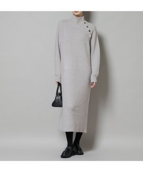 【ナノ ユニバース/nano universe】の釦ディティールニットワンピース 人気、トレンドファッション・服の通販 founy(ファニー) ファッション Fashion レディースファッション Fashion for Women ワンピース Dresses ニットワンピース Knit Dresses ウォッシャブル Machine Washable シンプル Simple, Minimal スニーカー Sneakers, Trainers スリーブ Sleeve, Long Sleeve / Short Sleeve なめらか Smooth, Silky Texture ハイネック High Neck, Mock Neck ベーシック Basic, Essential メタル Metal, Metal Parts ロング Long, Long-Length A/W・秋冬 Autumn/Winter アウトレット Outlet / Clearance エレガント 上品 Elegant 2025年 2025 2025-2026秋冬・A/W Autumn/Winter 2025–26 AW25–26 |ID:prp329100004726701