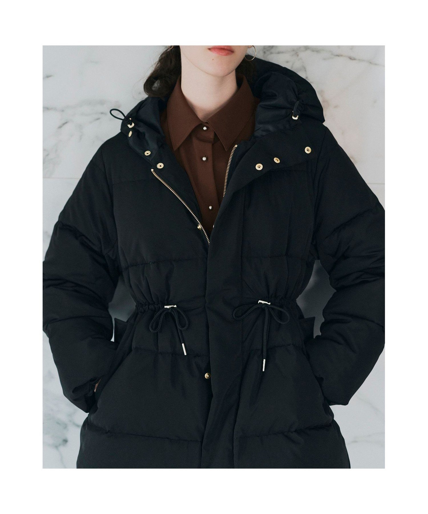 【ビームス ハート/BEAMS HEART】の【KAWADA DOWN使用】撥水 河田 ダウン コート (S/M) 25AW ドロストコード ウエストシェイプ 人気、トレンドファッション・服の通販 founy(ファニー) 　ファッション　Fashion　レディースファッション　Fashion for Women　アウター　Coat / Outerwear Collection　コート・ロングコート・ピーコート　Long Coats, Peacoats & More　ダウンジャケット・軽量ダウン　Warm & Lightweight Down Jackets　キルティング　Quilted, Quilting　軽量　Lightweight, Ultra Light　シェイプ　Shape, Slim Fit　ジャケット　Jacket, Outerwear　スタイリッシュ　Stylish, Fashionable　タフタ　Taffeta, Structured Fabric　ダウン　Down, Puffer　定番　Standard, Basic Item　ハーフ　Half, Half-Length　フェミニン　Feminine, Girly　フレンチ　French, French Style　ブルゾン　Blouson, Bomber Jacket　リラックス　Relax, Relaxed Fit　ロング　Long, Long-Length　A/W・秋冬　Autumn/Winter　エレガント 上品　Elegant　2025年　2025　2025-2026秋冬・A/W　Autumn/Winter 2025–26 AW25–26　 other-1|ID: prp329100004726757 ipo3291000000034150714