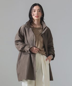 【デミルクス ビームス/Demi-Luxe BEAMS】のポリエステル 二重織 スタンドカラーコート 人気、トレンドファッション・服の通販 founy(ファニー) ファッション Fashion レディースファッション Fashion for Women アウター Coat / Outerwear Collection コート・ロングコート・ピーコート Long Coats, Peacoats & More スタンド Stand Collar, Upright Stand フォルム Silhouette, Form ボトム Bottoms, Lower Wear ポケット Pocket, Pocket Detail マニッシュ Mannish, Boyish |ID:prp329100004726759