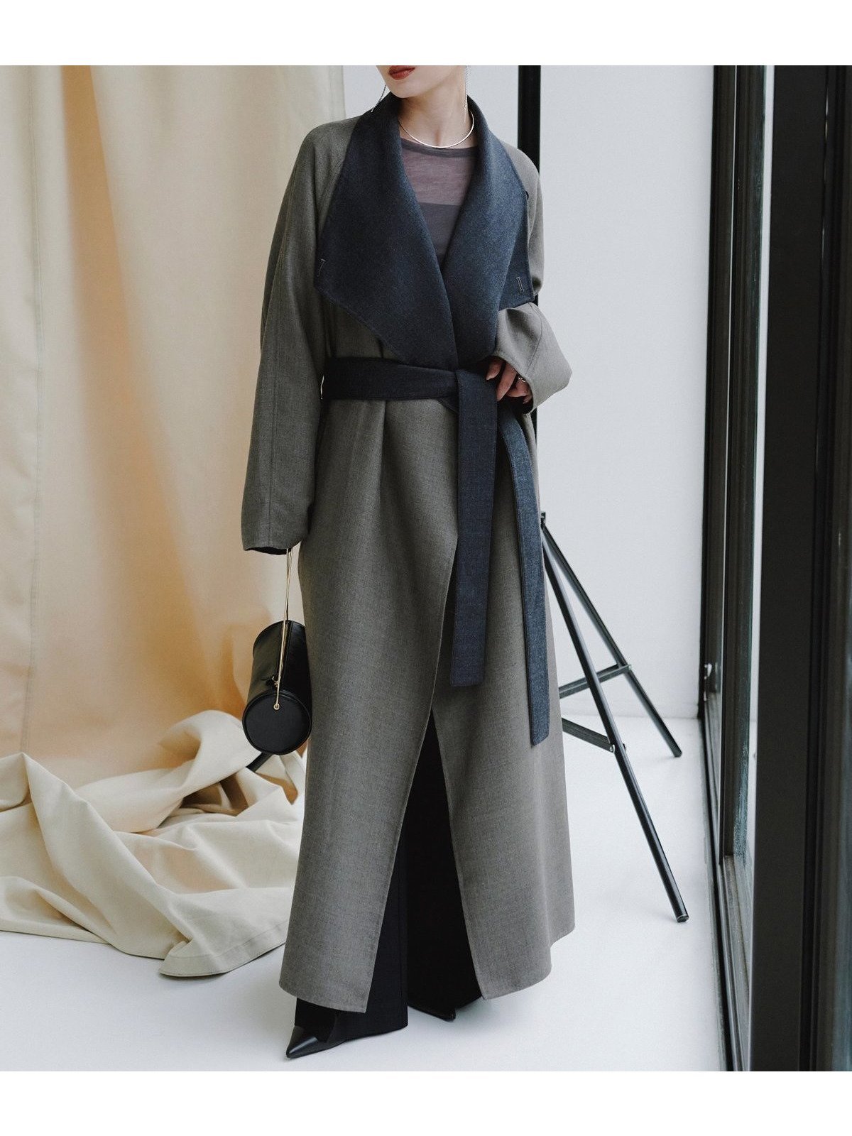 【アニュアンス/anuans】のウールリバーオーバーロングコート 人気、トレンドファッション・服の通販 founy(ファニー) ファッション Fashion レディースファッション Fashion for Women アウター Coat / Outerwear Collection コート・ロングコート・ピーコート Long Coats, Peacoats & More ショール Shawl, Wrap フィット Fit, Slim Fit マニッシュ Mannish, Boyish ラグジュアリー Luxury, Elegant リバーシブル Reversible, Two-Sided ロング Long, Long-Length other-1|ID: prp329100004726774 ipo3291000000034771498