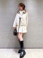 【スナイデル/SNIDEL】のステンカラーメタルボタンジャケット 人気、トレンドファッション・服の通販 founy(ファニー) ファッション Fashion レディースファッション Fashion for Women アウター Coat / Outerwear Collection レディースジャケット・軽アウター Jackets クラシカル Classical, Vintage-Inspired ジャケット Jacket, Outerwear ストレート Straight, Straight Cut スマート Smart, Elegant セットアップ Set-Up, Coordinated Outfit プリーツ Pleats, Pleated ポケット Pocket, Pocket Detail ミニスカート Mini Skirt, Short Skirt メタル Metal, Metal Parts おすすめ Recommended / Our Picks thumbnail IVR[003]|ID: prp329100004726806 ipo3291000000034184598