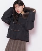 【ジルバイジルスチュアート/JILL by JILLSTUART】のリボンダッフルダウン 人気、トレンドファッション・服の通販 founy(ファニー) ファッション Fashion レディースファッション Fashion for Women ショート Short, Short Length スマート Smart, Elegant タフタ Taffeta, Structured Fabric ダウン Down, Puffer ピーチ Peach, Soft Touch フェイクファー Faux Fur, Imitation Fur フェザー Feather, Feather Detail ボトム Bottoms, Lower Wear リボン Ribbon, Bow thumbnail ブラック|ID: prp329100004726841 ipo3291000000034599579