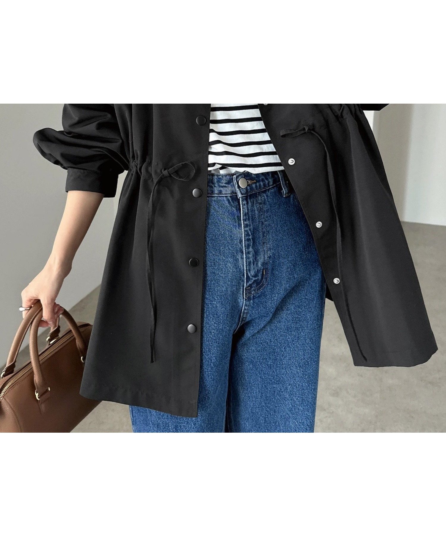 【アンドミー/andme】の2way ケープカラー マウンテン パーカー インテリア・キッズ・メンズ・レディースファッション・服の通販 founy(ファニー) 　ファッション　Fashion　レディースファッション　Fashion for Women　トップス・カットソー　Cut & Sew Tops　レディースパーカー・カジュアルフーディー　Casual Hoodies & Sweatshirts　軽量　Lightweight, Ultra Light　シンプル　Simple, Minimal　パーカー　Hoodie, Parka　ブルゾン　Blouson, Bomber Jacket　おすすめ　Recommended / Our Picks　ブラック|ID: prp329100004726845 ipo3291000000034181922