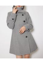 【リエンダ/rienda】の25オーバーネックシンデレララインミニコート 人気、トレンドファッション・服の通販 founy(ファニー) ファッション Fashion レディースファッション Fashion for Women アウター Coat / Outerwear Collection コート・ロングコート・ピーコート Long Coats, Peacoats & More クール Cool, Chic 定番 Standard, Basic Item 再入荷 Restock / Back in Stock thumbnail GRY|ID: prp329100004726868 ipo3291000000034841350