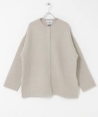 【アーバンリサーチ ロッソ/URBAN RESEARCH ROSSO】のF by ROSSO ハミルトン接結ニットコート 人気、トレンドファッション・服の通販 founy(ファニー) ファッション Fashion レディースファッション Fashion for Women アウター Coat / Outerwear Collection コート・ロングコート・ピーコート Long Coats, Peacoats & More 2025年 2025 2025-2026秋冬・A/W Autumn/Winter 2025–26 AW25–26 冬 Winter / This Winter インナー Innerwear ショルダー Shoulder, Shoulder Strap タートルネック Turtleneck, High Neck ドロップ Drop Shoulder, Dropped Style フェミニン Feminine, Girly エレガント 上品 Elegant A/W・秋冬 Autumn/Winter thumbnail L/GREIGE|ID: prp329100004726870 ipo3291000000034291346