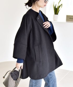 【シップス フォー ウィメン/SHIPS】のquaranciel スライバー ウール ミックス ノーカラー ケープ ハーフ コート 人気、トレンドファッション・服の通販 founy(ファニー) ファッション Fashion レディースファッション Fashion for Women アウター Coat / Outerwear Collection コート・ロングコート・ピーコート Long Coats, Peacoats & More ジャケット Jacket, Outerwear スウェット / スエット Sweatshirt, Sweatwear スリット Slit, Slit Detail スリーブ Sleeve, Long Sleeve / Short Sleeve デニム Denim, Jeans Material ハーフ Half, Half-Length バランス Balance, Style Balance ビッグ Big, Oversized フェミニン Feminine, Girly ボトム Bottoms, Lower Wear ポンチョ Poncho, Cape Style ミックス Mix, Mixed Style ラウンド Round, Round Neck リラックス Relax, Relaxed Fit ワイド Wide, Wide Fit おすすめ Recommended / Our Picks ビジネス 仕事 通勤 Business / Work / Commuting 2025年 2025 2025-2026秋冬・A/W Autumn/Winter 2025–26 AW25–26 |ID:prp329100004726875