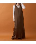 【チャオパニックティピー/CIAOPANIC TYPY】の前後2wayサテンタンクワンピース 人気、トレンドファッション・服の通販 founy(ファニー) ファッション Fashion レディースファッション Fashion for Women ワンピース Dresses カーディガン Cardigan, Knitwear サテン Satin, Glossy Fabric ジャケット Jacket, Outerwear スニーカー Sneakers, Trainers タートル Turtleneck, Turtle Collar フレア Flare, Flared ポケット Pocket, Pocket Detail ミュール Mule, Backless Shoes ラウンド Round, Round Neck おすすめ Recommended / Our Picks thumbnail ブラウン|ID: prp329100004726912 ipo3291000000034151256