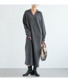 【バンヤードストーム/BARNYARDSTORM】のエアヤーン襟付きニットワンピース 人気、トレンドファッション・服の通販 founy(ファニー) ファッション Fashion レディースファッション Fashion for Women ワンピース Dresses ニットワンピース Knit Dresses シンプル Simple, Minimal トレンド Trend, Trending Now ネックレス Necklace, Pendant Necklace バランス Balance, Style Balance フェミニン Feminine, Girly ボーダー Border, Stripe ランダム Random, Irregular リラックス Relax, Relaxed Fit ワイド Wide, Wide Fit 無地 Plain, Solid Color thumbnail グレー18|ID: prp329100004726953 ipo3291000000034481506