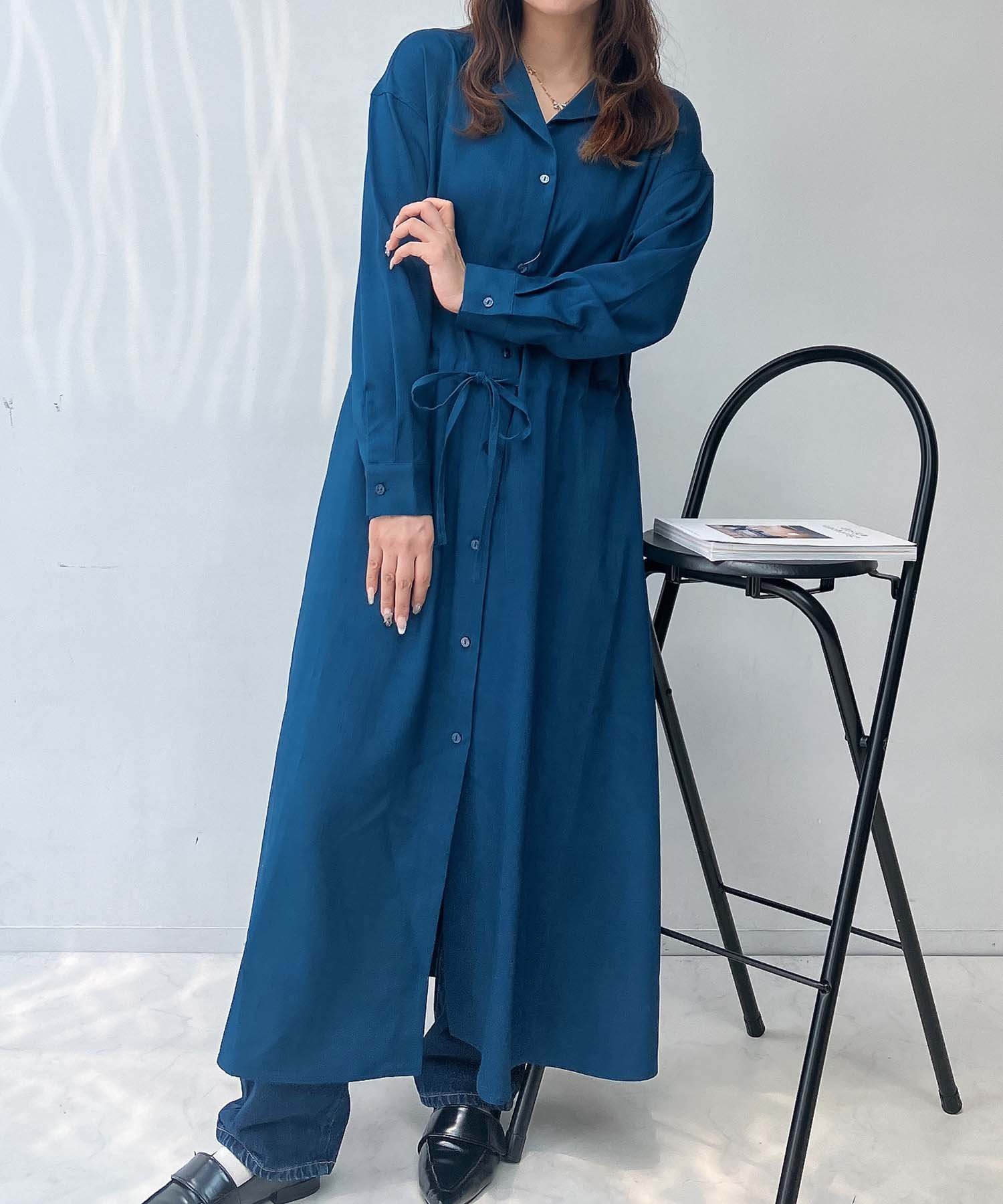 【アズノウアズ プラス/AS KNOW AS plus】の♪ウエストリボン結び 開襟長袖ワンピ-ス 人気、トレンドファッション・服の通販 founy(ファニー) ファッション Fashion レディースファッション Fashion for Women ワンピース Dresses 長袖 Long Sleeve, Full Sleeve フレア Flare, Flared リボン Ribbon, Bow 再入荷 Restock / Back in Stock other-1|ID: prp329100004726969 ipo3291000000034538901