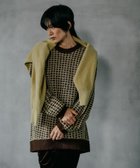 【レプシィム ローリーズファーム/LEPSIM LOWRYS FARM】のジャガード柄ニットチュニック ブラウン56|ID: prp329100004727007 ipo3291000000034785678