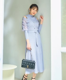 【ノエラ/Noela】のシアードッキングワンピース 人気、トレンドファッション・服の通販 founy(ファニー) ファッション Fashion レディースファッション Fashion for Women ワンピース Dresses シアー Sheer, See-Through シンプル Simple, Minimal ポケット Pocket, Pocket Detail |ID:prp329100004727023
