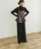 【アイテムズアーバンリサーチ/ITEMS URBAN RESEARCH】のペプラムキャミオールインワン CHA|ID: prp329100004727026 ipo3291000000034238652