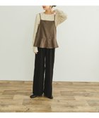 【アイテムズアーバンリサーチ/ITEMS URBAN RESEARCH】のペプラムキャミオールインワン KHK|ID: prp329100004727026 ipo3291000000034238653